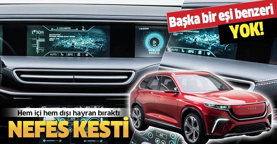 Türkiye'nin ilk yerli otomobilinin iç tasarımı ve teknik özellikleri!