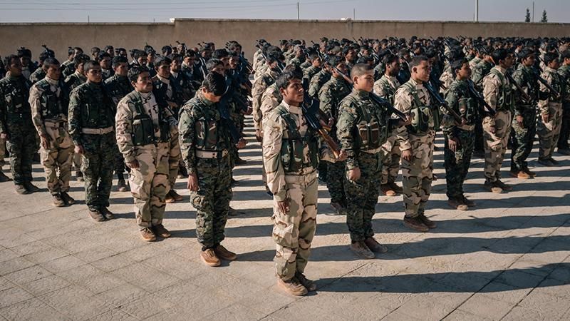 ABD ve PKK'dan Suriye'de 700 teröriste ortak eğitim
