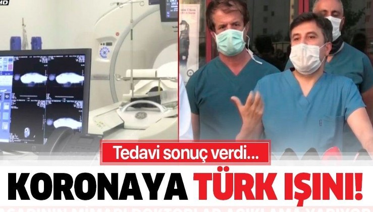 Son dakika: Koronavirüse Türk Işın Tedavisi! Diyarbakır'da uygulandı
