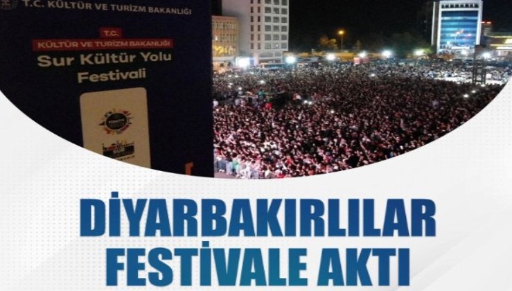 Diyarbakırlılar festivale aktı