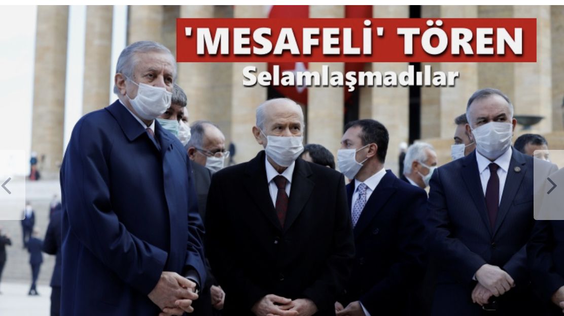 Ankara’da liderlerden ‘mesafeli’ 23 Nisan kutlaması
