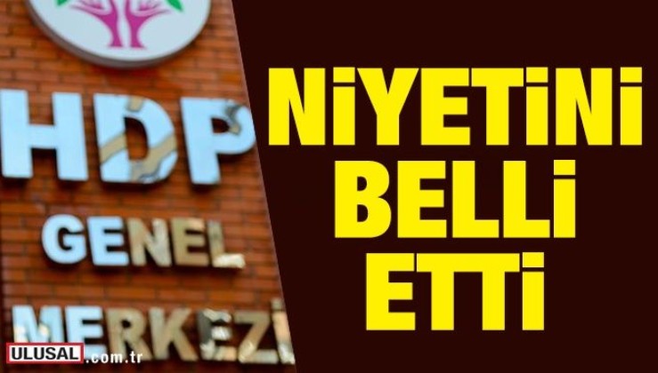 HDP İstanbul seçiminin ardından esas niyetini belli etti