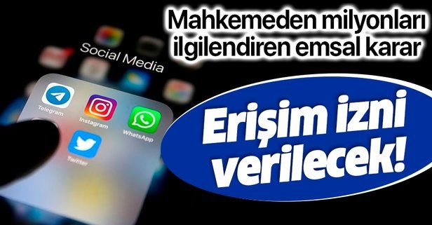 Mahkemeden emsal karar: Dijital hesaplar miras sayılacak