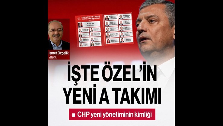 CHP yeni yönetiminin kimliği