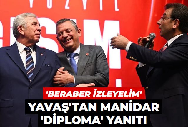 Mansur Yavaş'tan manidar 'diploma' yanıtı: Hep beraber izleyelim