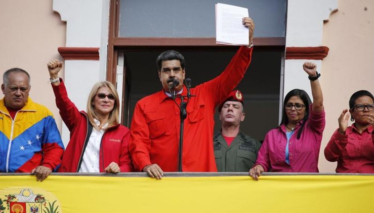 ABD'nin hedefindeki Venezuela'ya dayanışma mesajları
