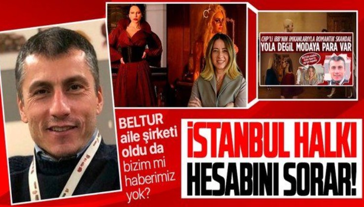İBB’nin parasıyla eşine romantik jest yapan CHP'li müdürün skandalı için önerge: BELTUR bir aile şirketi mi oldu?