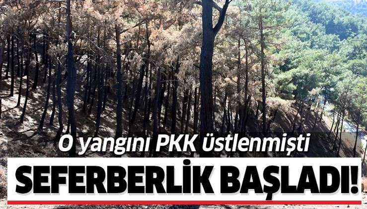İzmir'deki yangını PKK üstlenmişti! Ağaçlandırma seferberliği başladı!.