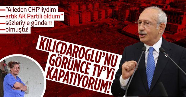 Kastamonu'daki sel felaketi sonrası "CHP'liydim artık AK Partiliyim" sözleriyle gündem olan Nurten Özçelik ilk kez konuştu