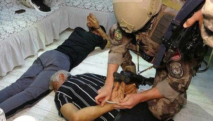 850 polisle operasyon: 62 kişi tutuklandı