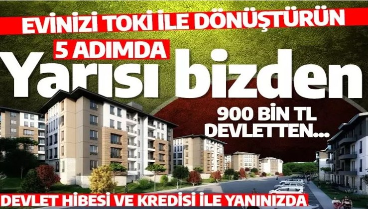 Bakanlık duyurdu! Cumhurbaşkanı Erdoğan'ın büyük müjdesi 'Yarısı Bizden' kampanyasının detayları