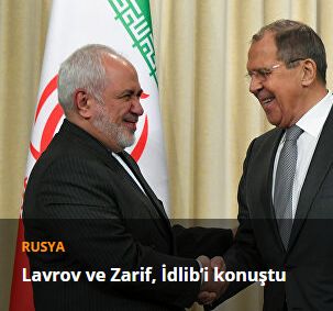 Lavrov ve Zarif, İdlib’i konuştu