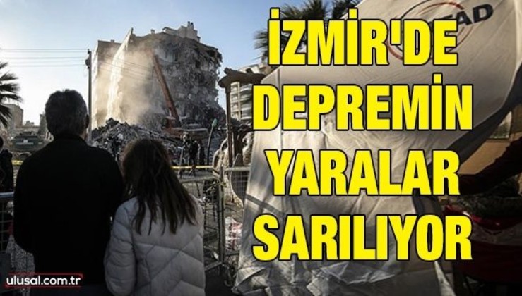 İzmir'de depremin yaraları sarılıyor