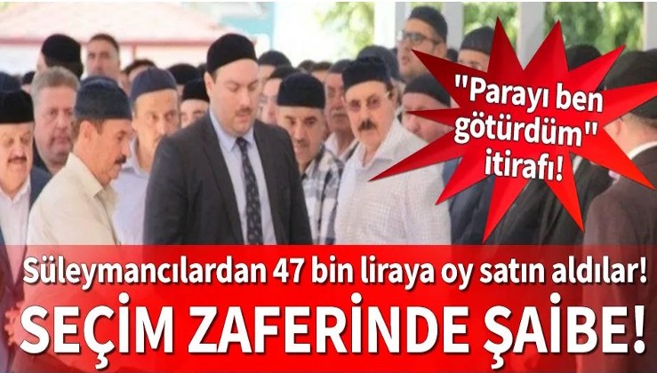 CHP'nin Süleymancılar cemaatinden para karşılığı oy aldığı iddia edildi