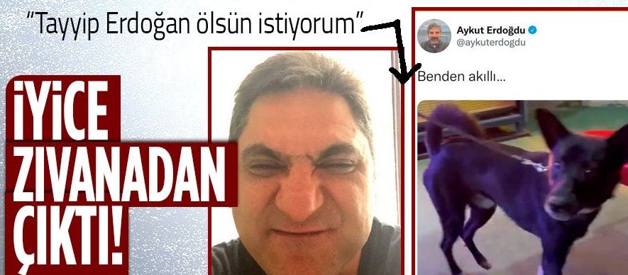 CHP'li Aykut Erdoğdu paylaştığı köpek videosu ile kışkırtma: 'Tayyip Erdoğan ölsün istiyorum'