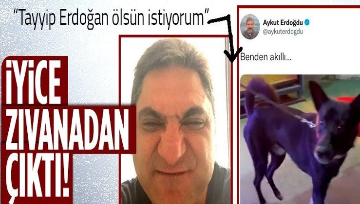 CHP'li Aykut Erdoğdu paylaştığı köpek videosu ile kışkırtma: 'Tayyip Erdoğan ölsün istiyorum'