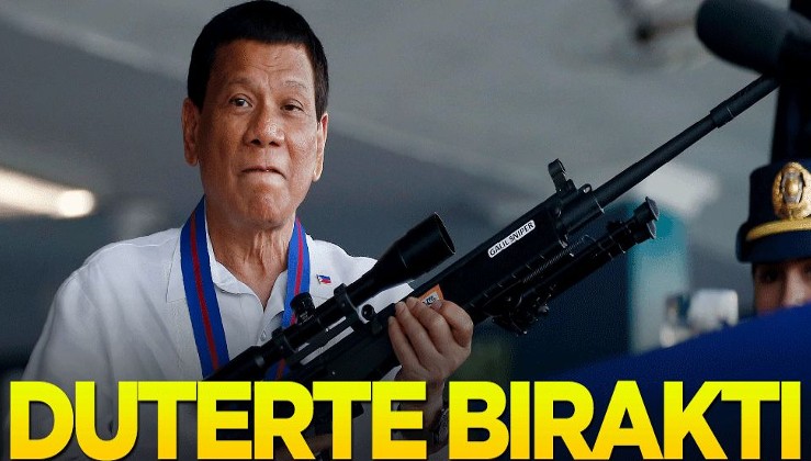 Duterte emeklilik kararı aldı
