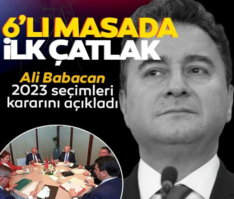 SON DAKİKA | Ali Babacan'dan 2023 seçimleri kararı: DEVA Partisi olarak kendi adımızla girme kararı aldık