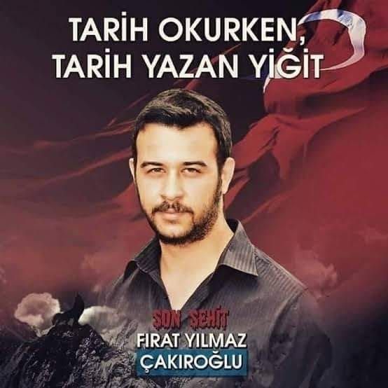 HDPKK'lılarca şehit edilen Fırat Yılmaz Çakıroğlu'na saygıyla!