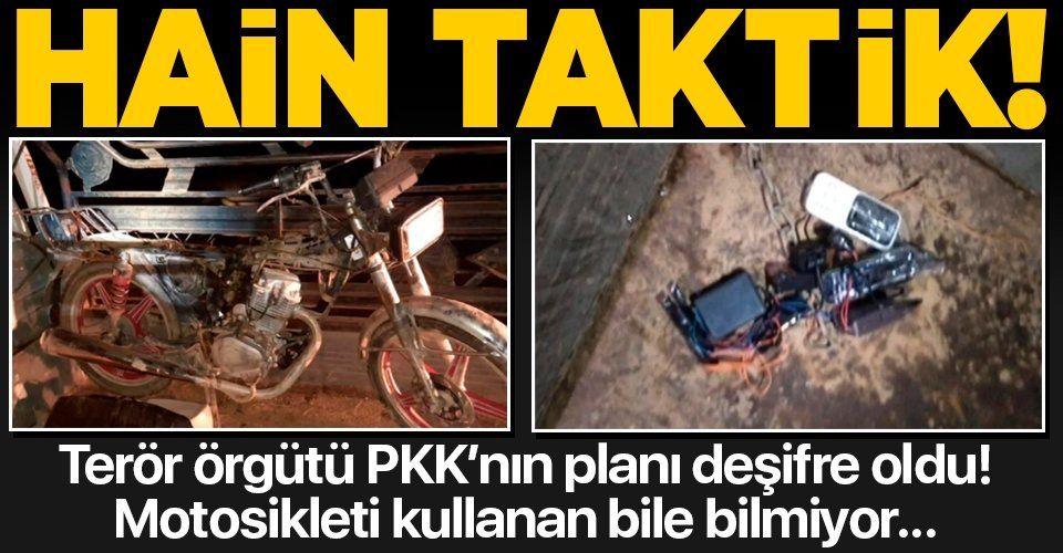 SON DAKİKA: Terör örgütü PKK/YPG'nin hain taktiği deşifre edildi: Motosikleti süren bile nerede olduğunu bilmiyor