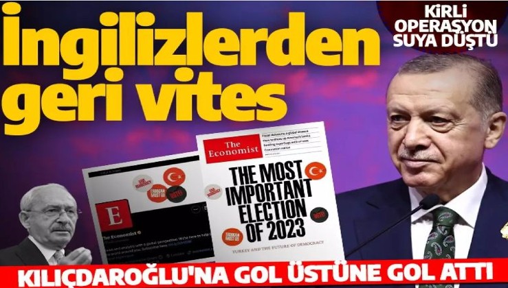 The Economist'ten geri vites: Erdoğan rakibinin çok önünde gol attı