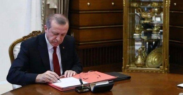 Atama kararları Erdoğan'ın imzasıyla Resmi Gazete'de yayımlandı