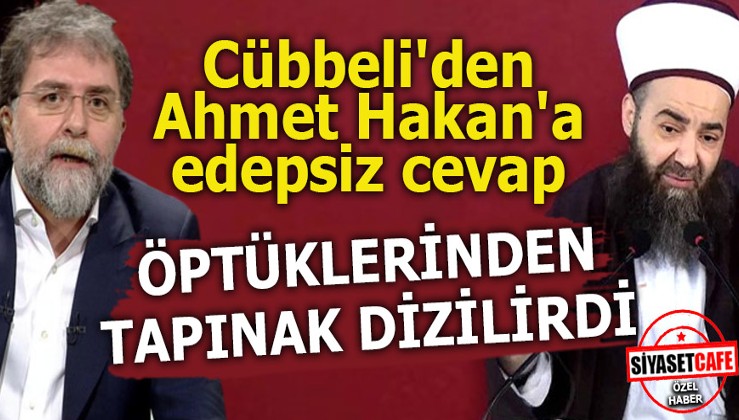 Cübbeli'den Ahmet Hakan'a edepsiz cevap!