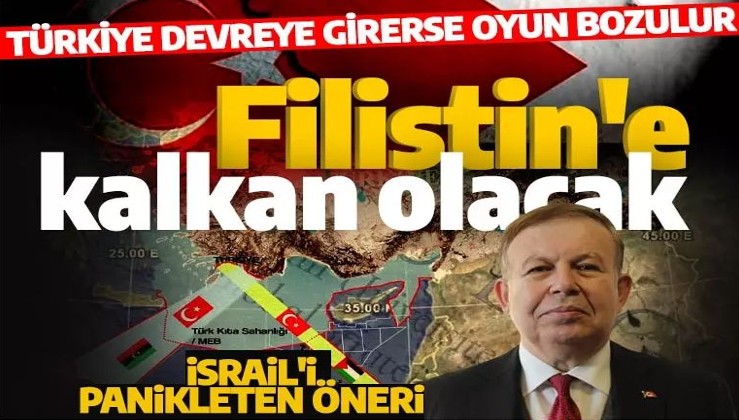 Filistin'i özgürleştirecek öneri! Emekli Tümamiral Cihat Yaycı böyle duyurdu: Türkiye devreye girerse oyun bozulur!
