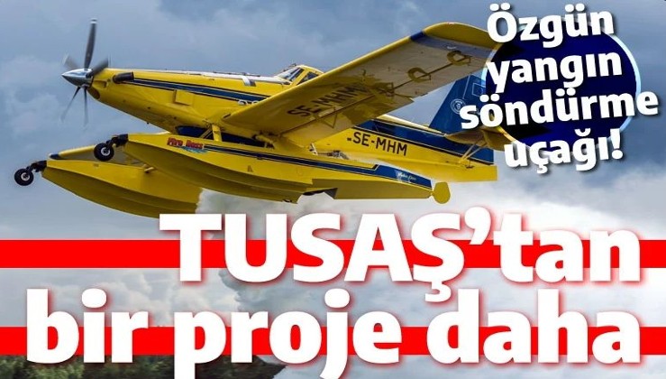 TUSAŞ amfibik yangın söndürme uçağı tasarlıyor: Yeşil Vatan için kritik proje