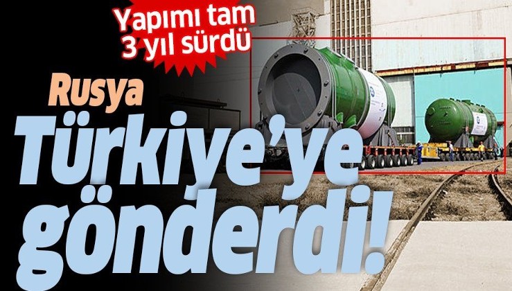 Atommash, Akkuyu NGS'nin ilk ünitesi için üretilen reaktör basınç kabını Türkiye'ye gönderdi! Tam 3 yılda üretildi