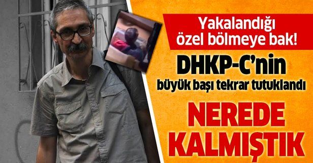 Şaşırtıcı şekilde tahliye edilen DHKPC'nin Türkiye sorumlusu Ümit İlter ve diğer 2 terörist tekrar tutuklandı