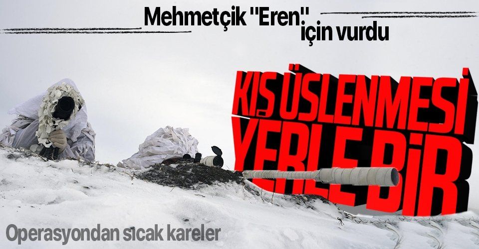 SON DAKİKA: PKK'ya "Eren Operasyonları" darbesi! Kış üslenmesi yerle bir edildi