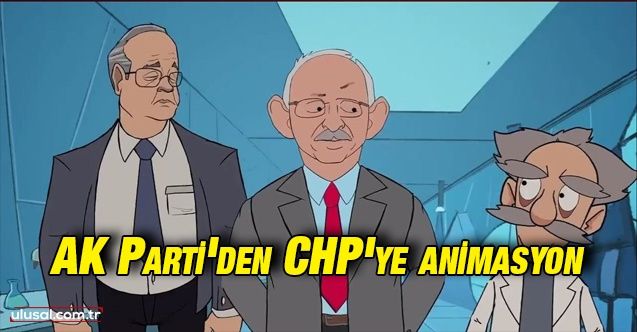 AK Parti'den CHP'ye animasyon