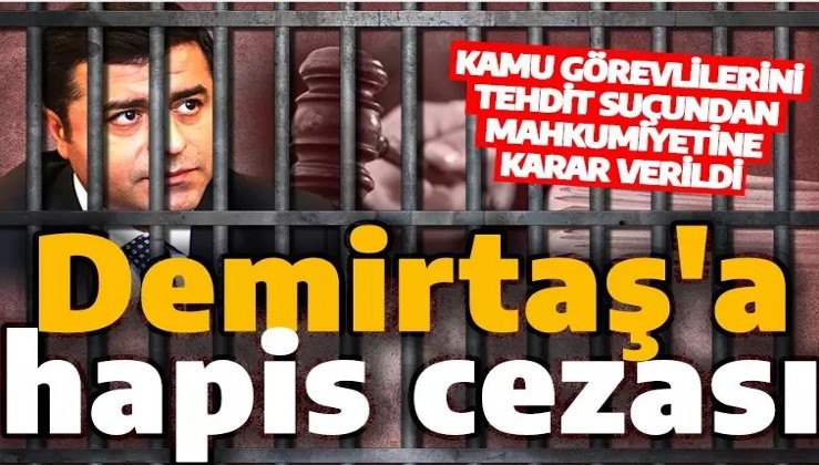 Son dakika: Mahkemeden Selahattin Demirtaş kararı: Bir suçtan beraat etti! Diğer suçtan hapis cezası aldı