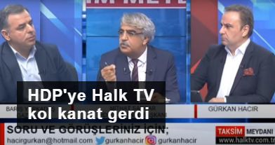 HDP'ye Halk TV kol kanat gerdi