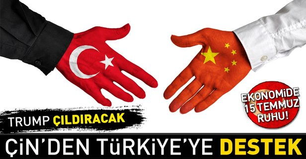 Son dakika... Çin'den Türkiye'ye destek!.