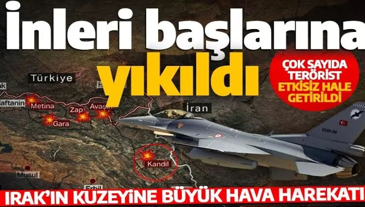 Son dakika... Türk Jetleri Kandil ve Asos'u vurdu!