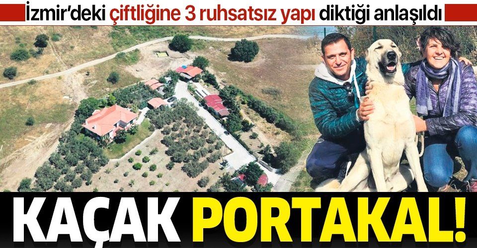 FOX TV sunucusu Fatih Portakal da “kaçak”çı çıktı! İzmir’deki çiftliğine 3 ruhsatsız yapı diktiği anlaşıldı