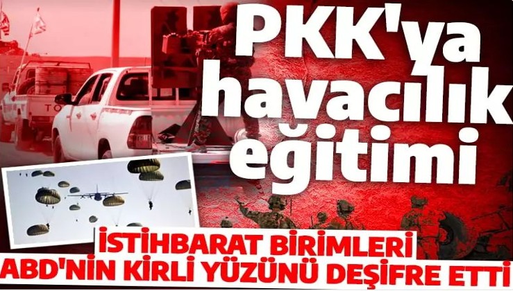 İstihbarat birimleri tespit etti! ABD'den PKK/YPG'ye skandal eğitim