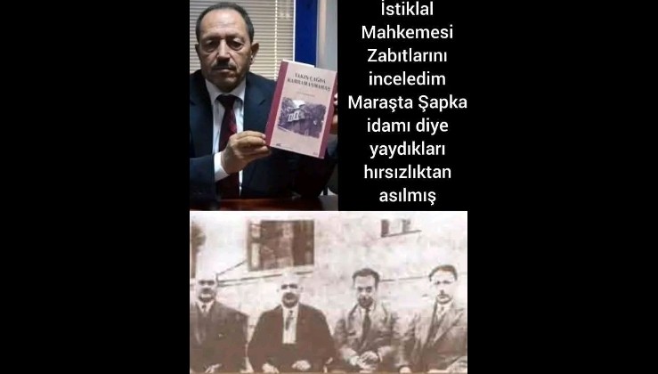 Şapkadan değil hırsızlıktan!