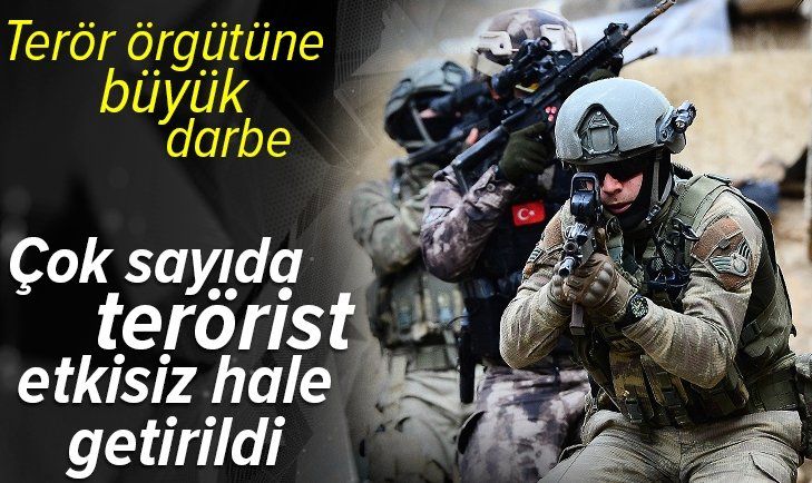 Son dakika: Saldırı girişiminde bulunan PKK/YPG'li 11 terörist etkisiz hale getirildi