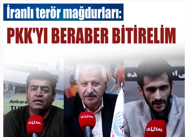 İranlı terör mağdurları: PKK'yı beraber bitirelim