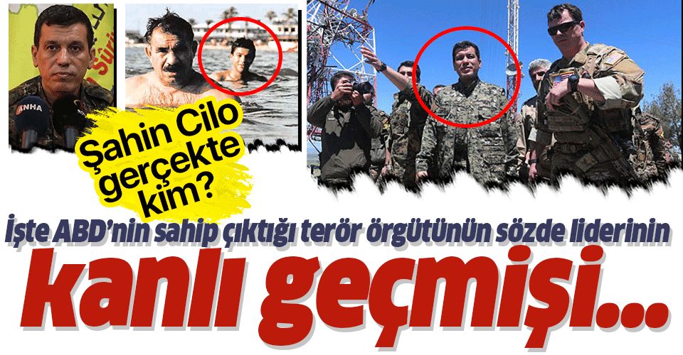 PKK/YPG'nin elebaşı Şahin Cilo kim? İşte terör örgütünün sözde liderinin kanlı geçmişi.