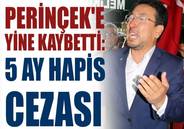 Perinçek'e yine kaybetti: 5 ay hapis cezası
