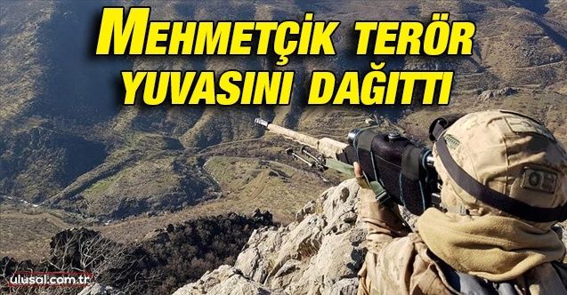 PKK'ya ağır darbe: Mehmetçik terör yuvasını dağıttı