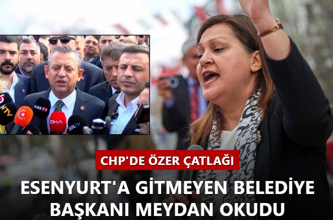 CHP'de Esenyurt çatlağı: Afyonkarahisar Belediye Başkanı Burcu Köksal meydan okudu