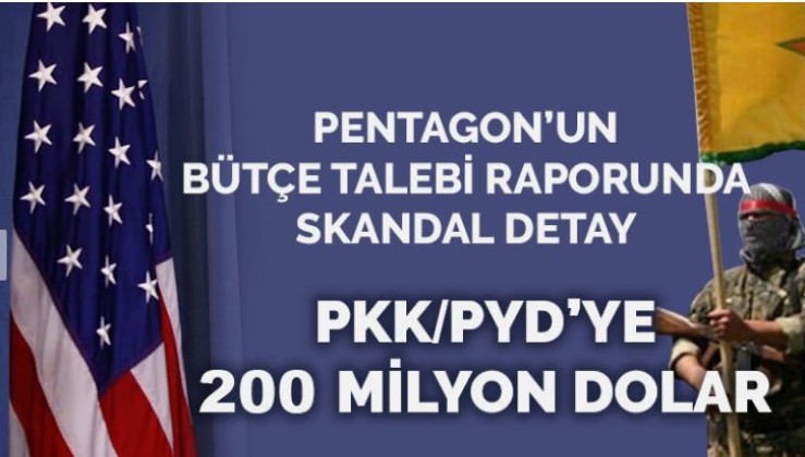 Pentagon’dan PKK/PYD’ye 200 milyon dolar bütçe