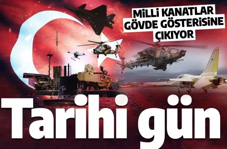 Türk havacılık sanayiinde tarihi gün! Milli kanatlar gövde gösterisine çıkıyor