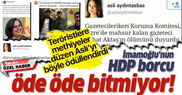 İmamoğlu'nun, PYD/YPG destekçisi Aslı Aydıntaşbaş'ı konsey üyesi yapması tartışma yarattı.