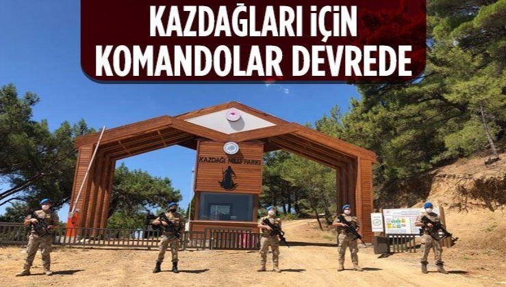 PKK yakmakla tehdit etti: Kazdağları komandolara emanet!